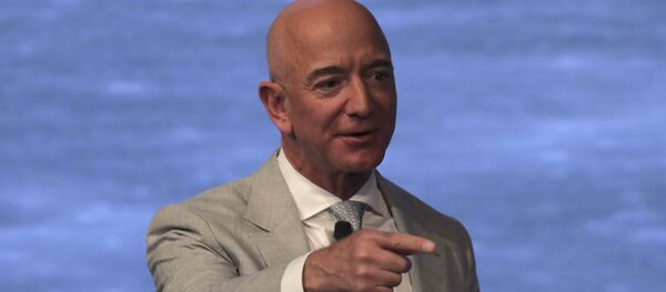 Глава и основатель Amazon американец Джефф Безос Глава и основатель Amazon американец Джефф Безос - Sputnik Беларусь