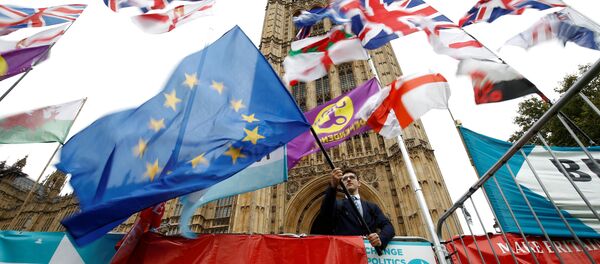 Демонстрация в Лондоне - Sputnik Беларусь