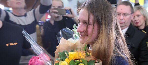 Мария Бутина, освобожденная из тюрьмы в США - Sputnik Беларусь