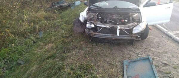 Dodge врезался в мотоблок, есть погибший - Sputnik Беларусь