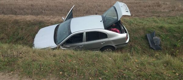 Авария в Браславском районе, в которой пострадал ребенок - Sputnik Беларусь