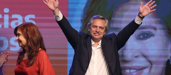 Кандидат в президенты Аргентины Альберто Фернандес  - Sputnik Беларусь