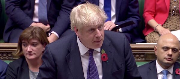 Премьер-министр Британии Борис Джонсон Премьер-министр Британии Борис Джонсон - Sputnik Беларусь