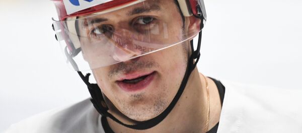 Игрок сборной России по хоккею Евгений Малкин - Sputnik Беларусь