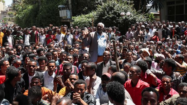 Протесты в Эфиопии - Sputnik Беларусь