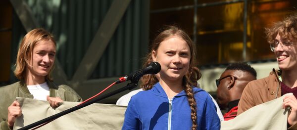 Митинг с участием экоактивистки Греты Тунберг - Sputnik Беларусь