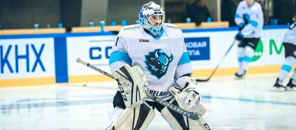 Голкипер минского Динамо Юнас Энрот - Sputnik Беларусь