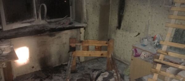 Пожар в брестском общежитии - Sputnik Беларусь