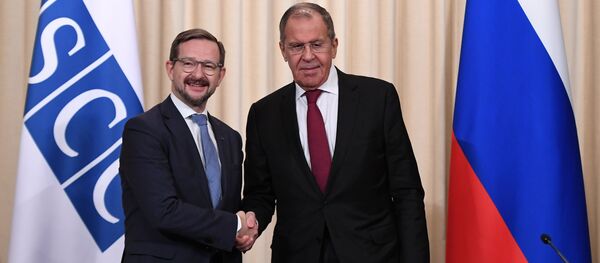 Встреча главы МИД РФ Лаврова с генеральным секретарем ОБСЕ Гремингером - Sputnik Беларусь