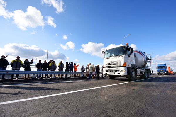 Всего два термошва? Румас в восторге от нового моста под Гомелем Всего два термошва? Румас в восторге от нового моста под Гомелем - Sputnik Беларусь