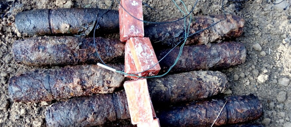 Найденные боеприпасы Найденные боеприпасы - Sputnik Беларусь