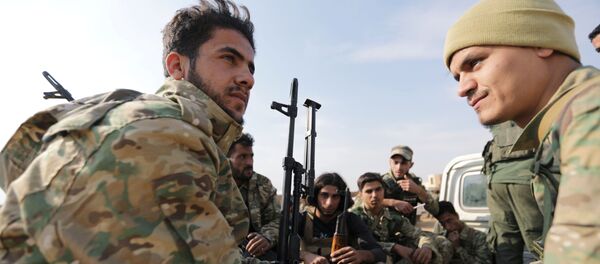 Турецкие военные в Сирии - Sputnik Беларусь