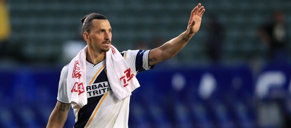 Шведский футболист Златан Ибрагимович - Sputnik Беларусь