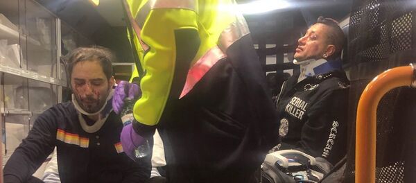 Музыканты Crazy Town пострадали в ДТП с лосихой Музыканты Crazy Town пострадали в ДТП с лосихой - Sputnik Беларусь