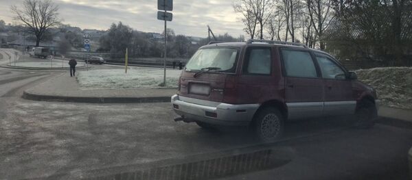 Автомобиль виновницы ДТП - Sputnik Беларусь