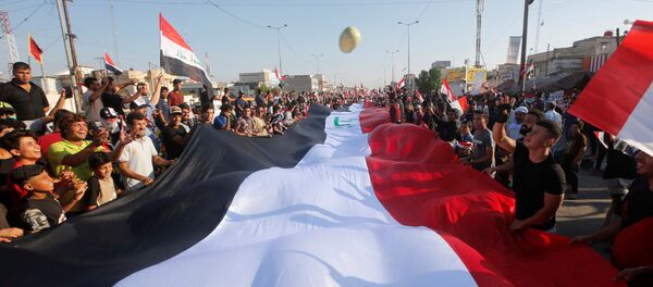 Акция протеста в Багдаде - Sputnik Беларусь