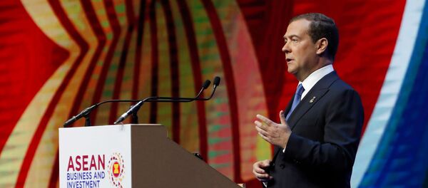 Председатель правительства РФ Дмитрий Медведев - Sputnik Беларусь