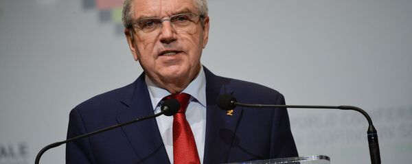 Прэзідэнт Міжнароднага алімпійскага камітэта Томас Бах Прэзідэнт Міжнароднага алімпійскага камітэта Томас Бах - Sputnik Беларусь