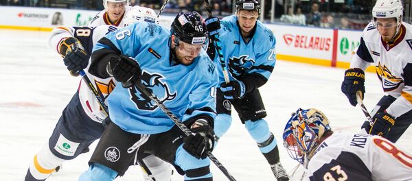 Форвард минского Динамо Андрей Костицын - Sputnik Беларусь