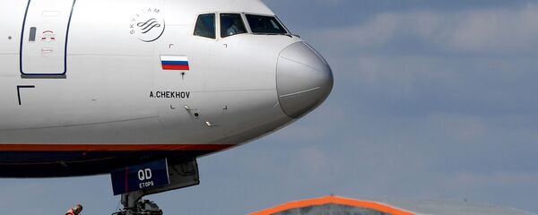 Boeing 777-300ER в Шереметьево Boeing 777-300ER в Шереметьево - Sputnik Беларусь