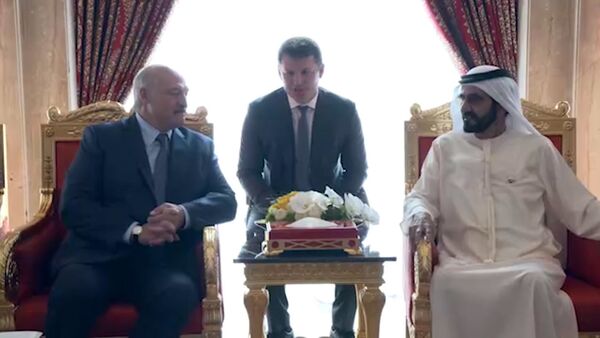 Встреча Александра Лукашенко с шейхом Мухаммедом бен Рашидом аль-Мактумом - Sputnik Беларусь