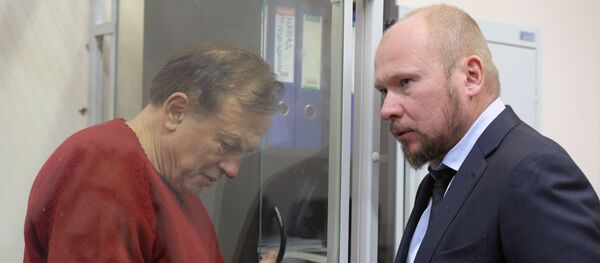 Доцент СПбГУ Олег Соколов, подозреваемый в убийстве аспирантки с адвокатом Александром Почуевым - Sputnik Беларусь