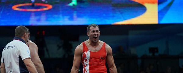 Борец греко-римского стиля Кирилл Грищенко – чемпион II Европейских игр - Sputnik Беларусь