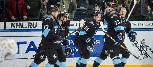 Хоккеисты минского Динамо - Sputnik Беларусь