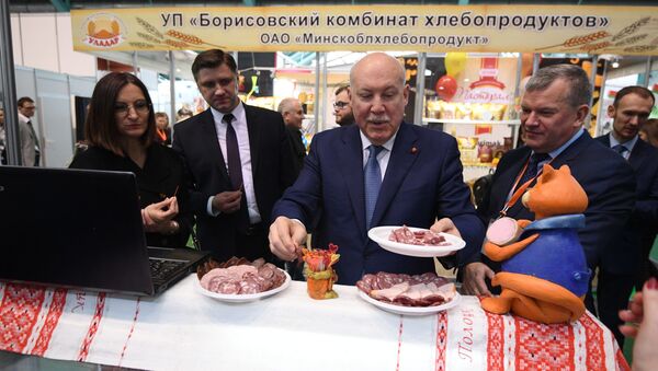 Посол России Дмитрий Мезенцев посетил выставку Продэкспо-2019 - Sputnik Беларусь