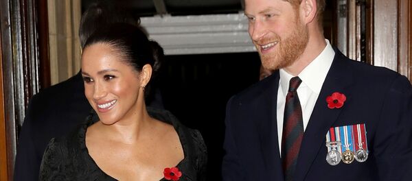 Принц Гарри и его супруга Меган Маркл - Sputnik Беларусь