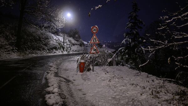Снегопад во Франции - Sputnik Беларусь