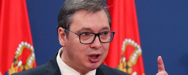 Прэзідэнт Сербіі Аляксандр Вучыч - Sputnik Беларусь