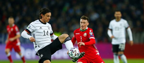 Футбольный матч между сборными Беларуси и Германии - Sputnik Беларусь