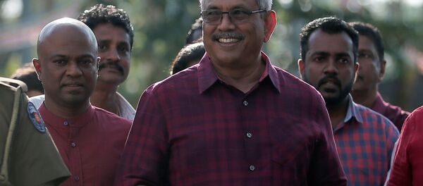 Президент Шри-Ланки Готабая Раджапакс - Sputnik Беларусь