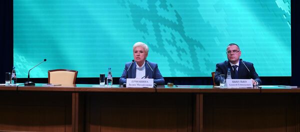 Итоговая пресс-конференция Ермошиной - Sputnik Беларусь