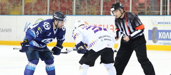 Матч между Динамо-Молодечно и Могилевом  - Sputnik Беларусь