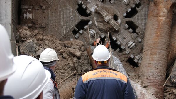 Тоннелепроходческий комплекс Алеся, архивное фото - Sputnik Беларусь