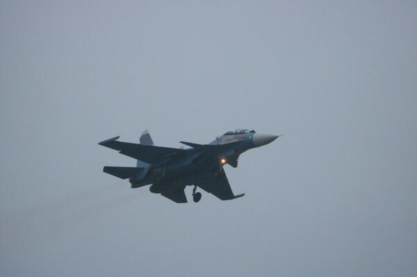 Вторая пара самолетов Су-30СМ прибыла в Беларусь - Sputnik Беларусь