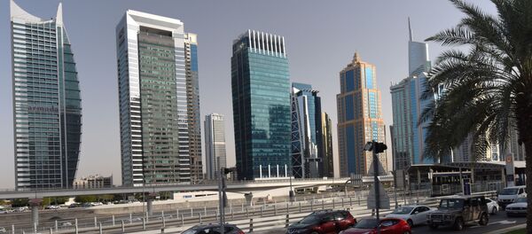 Хмарачосы ў Дубаі, архіўнае фота Хмарачосы ў Дубаі, архіўнае фота - Sputnik Беларусь