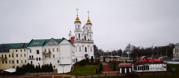 Вид города из окон Витебского горисполкома - Sputnik Беларусь