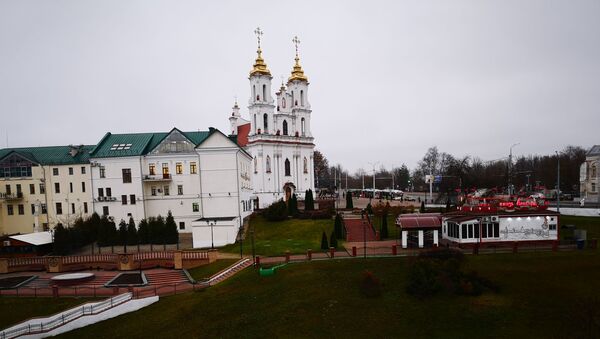 Вид города из окон Витебского горисполкома - Sputnik Беларусь