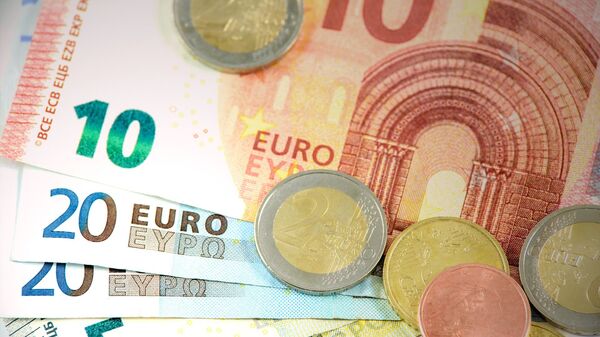 Банкноты и монеты евро - Sputnik Беларусь