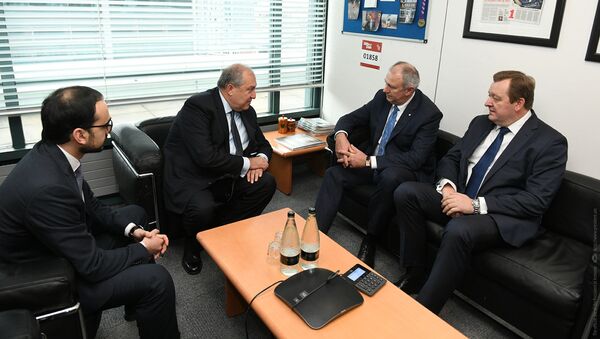 Румас обсудил с президентом Армении перспективы сотрудничества в IT - Sputnik Беларусь