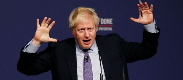 Премьер-министр Великобритании Борис Джонсон - Sputnik Беларусь