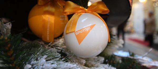 Новогодние шары Sputnik - Sputnik Беларусь