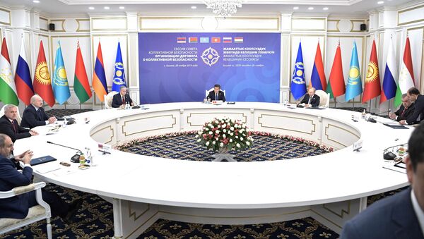Заседание Совета коллективной безопасности ОДКБ в узком составе - Sputnik Беларусь