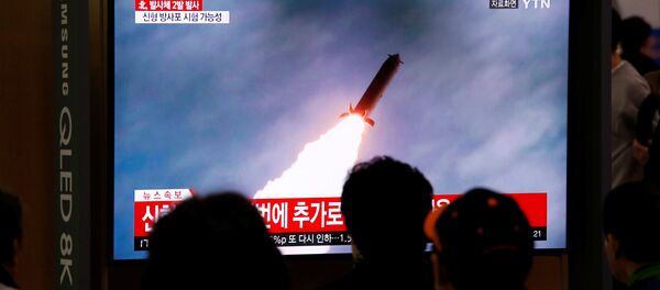 Запуск ракеты КНДР, архивное фото - Sputnik Беларусь