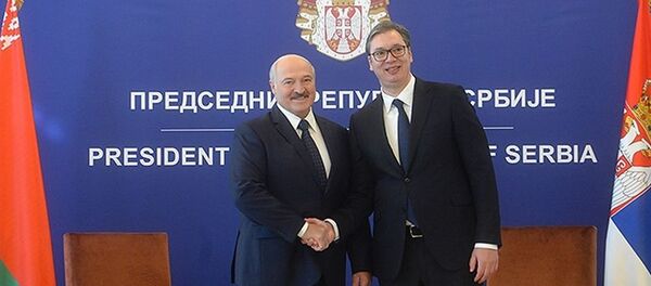 Встреча президента Беларуси Александра Лукашенко и президента Сербии Александра Вучича - Sputnik Беларусь