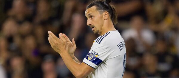 Шведский форвард Златан Ибрагимович  - Sputnik Беларусь