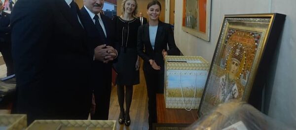 Подаренная Вучичу икона - Sputnik Беларусь